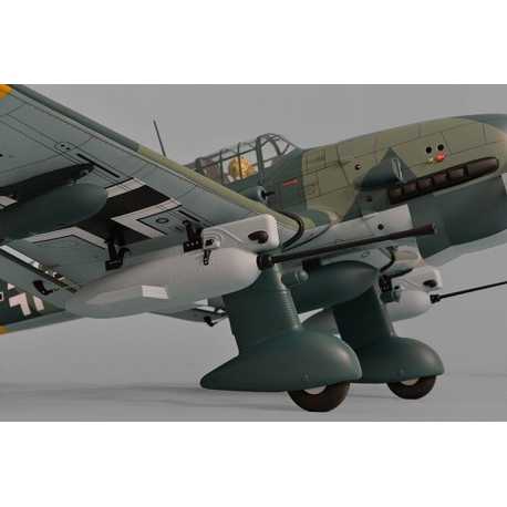 STUKA Ju87 GP/EP SCALE 1:5 ¾ Size 60cc ARF