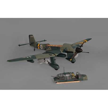 STUKA Ju87 GP/EP SCALE 1:5 ¾ Size 60cc ARF