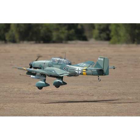 STUKA Ju87 GP/EP SCALE 1:5 ¾ Size 60cc ARF
