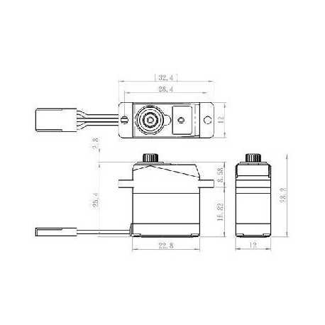 Savox Digital Servo SH-0264MG