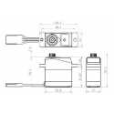 Savox Digital Servo SH-0264MG