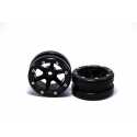 Beadlock Wheels PT- Claw Black/Black 1.9 (2 pcs)