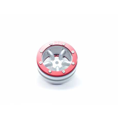 Beadlock Wheels PT- Claw Black/Black 1.9 (2 pcs)