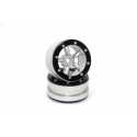 Beadlock Wheels PT- Claw Black/Black 1.9 (2 pcs)