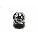 Beadlock Wheels PT- Claw Black/Black 1.9 (2 pcs)