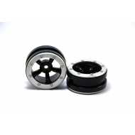 Beadlock Wheels PT- Claw Black/Black 1.9 (2 pcs) 2