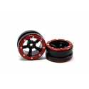 Beadlock Wheels PT- Claw Black/Black 1.9 (2 pcs)