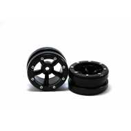 Beadlock Wheels PT- Claw Black/Black 1.9 (2 pcs) 2