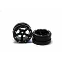 Beadlock Wheels PT- Claw Black/Black 1.9 (2 pcs)