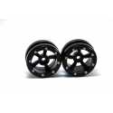 Beadlock Wheels PT- Claw Black/Black 1.9 (2 pcs)