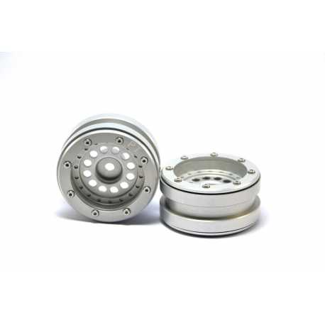 Beadlock Wheels PT- Claw Black/Black 1.9 (2 pcs)