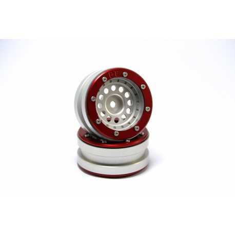 Beadlock Wheels PT- Claw Black/Black 1.9 (2 pcs)