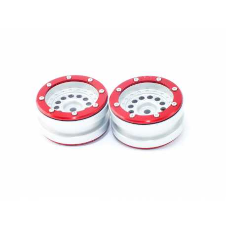 Beadlock Wheels PT- Claw Black/Black 1.9 (2 pcs)