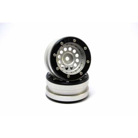 Beadlock Wheels PT- Claw Black/Black 1.9 (2 pcs)
