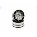 Beadlock Wheels PT- Claw Black/Black 1.9 (2 pcs)