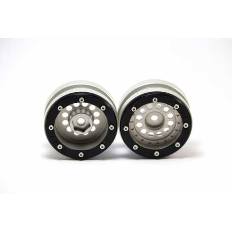 Beadlock Wheels PT- Claw Black/Black 1.9 (2 pcs)