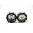 Beadlock Wheels PT- Claw Black/Black 1.9 (2 pcs)