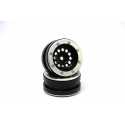 Beadlock Wheels PT- Claw Black/Black 1.9 (2 pcs)
