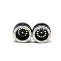 Beadlock Wheels PT- Claw Black/Black 1.9 (2 pcs)