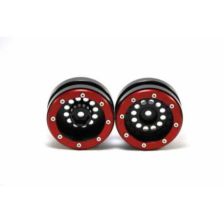 Beadlock Wheels PT- Claw Black/Black 1.9 (2 pcs)
