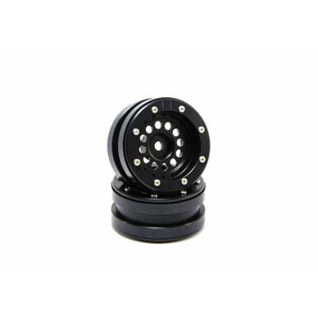 Beadlock Wheels PT- Claw Black/Black 1.9 (2 pcs)