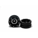 Beadlock Wheels PT- Claw Black/Black 1.9 (2 pcs)