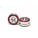 Beadlock Wheels PT- Claw Black/Black 1.9 (2 pcs)