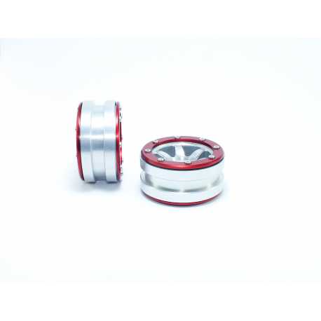 Beadlock Wheels PT- Claw Black/Black 1.9 (2 pcs)