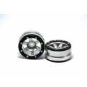 Beadlock Wheels PT- Claw Black/Black 1.9 (2 pcs)