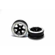 Beadlock Wheels PT- Claw Black/Black 1.9 (2 pcs) 2