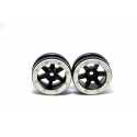 Beadlock Wheels PT- Claw Black/Black 1.9 (2 pcs)