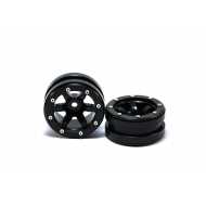 Beadlock Wheels PT- Claw Black/Black 1.9 (2 pcs) 2