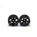 Beadlock Wheels PT- Claw Black/Black 1.9 (2 pcs)