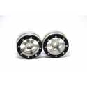 Beadlock Wheels PT- Claw Black/Black 1.9 (2 pcs)