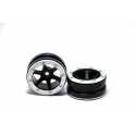 Beadlock Wheels PT- Claw Black/Black 1.9 (2 pcs)