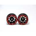 Beadlock Wheels PT- Claw Black/Black 1.9 (2 pcs)