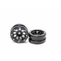 Beadlock Wheels PT- Claw Black/Black 1.9 (2 pcs)