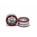 Beadlock Wheels PT- Claw Black/Black 1.9 (2 pcs)