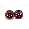 Beadlock Wheels PT- Claw Black/Black 1.9 (2 pcs)