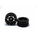 Beadlock Wheels PT- Claw Black/Black 1.9 (2 pcs)