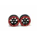 Beadlock Wheels PT- Claw Black/Black 1.9 (2 pcs)