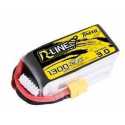 Tattu R-Line Versión 3.0 1300mAh 22.2V 120C 6S1P Batería de lipo con enchufe XT60