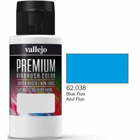Pintura Vallejo Premium Azul Fluo 60ml