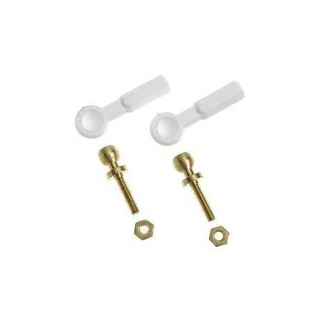 G-Force RC - Nylon Ball Link - M2 - Large - 2 pcs