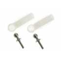 G-Force RC - Nylon Ball Link - M3 - M3 Short Ball - 2 pcs