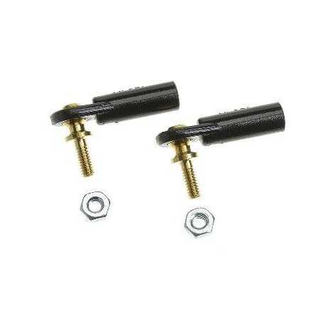 G-Force RC - Nylon Ball Link - M2 - Medium - M2 Short Ball - 2 pcs
