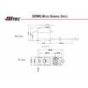 SERVO D85MG 4.3K-0.13SEG. 6V