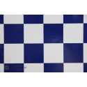 Oracover Cuandros 52mm Blanco y Azul ( 2 metros )
