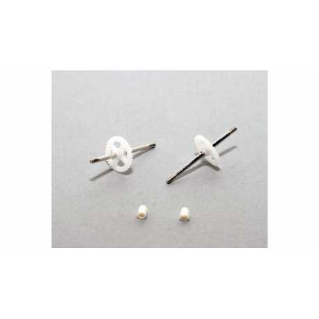 EJE+CORONA+PIÑON (2PCS) MICRO 4-SITE UMX