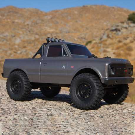 1/24 SCX24 1967 Chevrolet C10 4WD Truck Brushed RTR, Green
